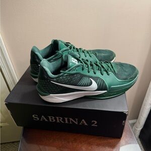 Nike Sabrina 2 Green Men's Athletic Shoes